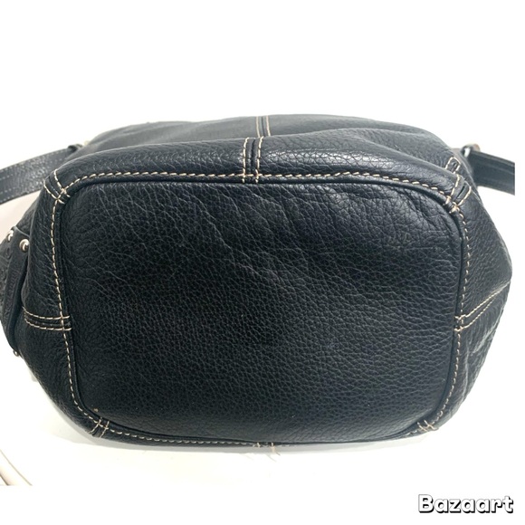 Tignanello Dark Leather Crossbody Bag - Picture 4 of 8